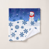 Kerstmis voor handdoeken (Wasdoekje)