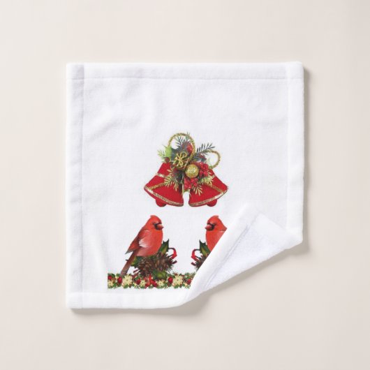 Kerstmis voor handdoeken (Wasdoekje)