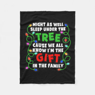Kerstmis voor het gezin kan net zo leuk zijn als s fleece deken