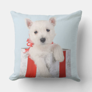 Kerstmis voor Honden Worp Kussen