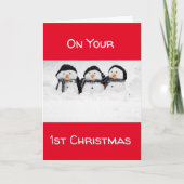 KERSTMIS VOOR JE **1E KERST** GEWELDIGE FEESTDAGEN (Voorkant)