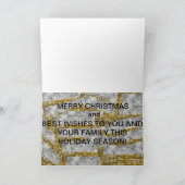 Kerstmis voor kerstmis feestdagen kaart (Binnen)