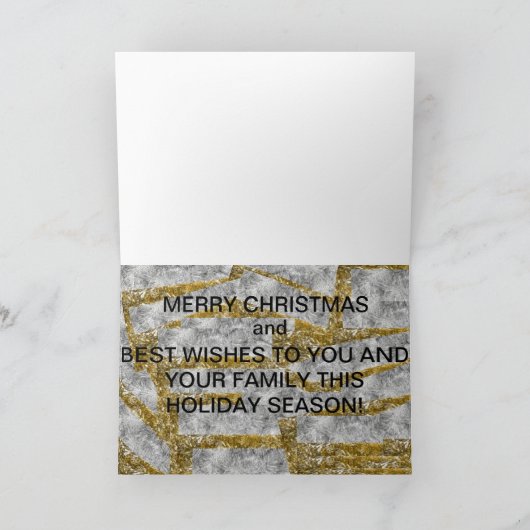 Kerstmis voor kerstmis feestdagen kaart (Binnen)