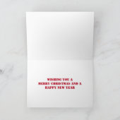 Kerstmis voor kerstmis met kerstmis voor kerstmis  feestdagen kaart (Binnen)