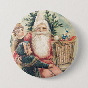 Kerstmis voor kerstmis ronde button 7,6 cm