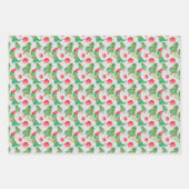 Kerstmis voor kinderen Waterverf Inpakpapier Vel (Voorkant)