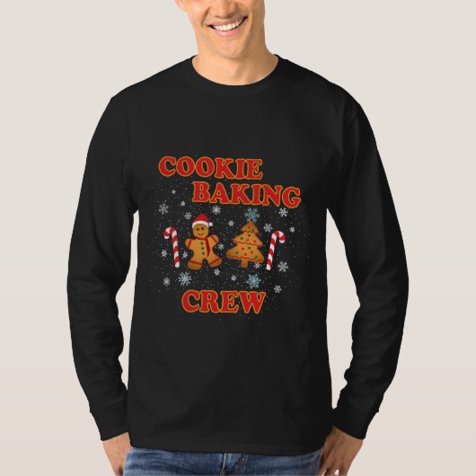 Kerstmis voor koekjesbakkerij t-shirt (Voorkant)