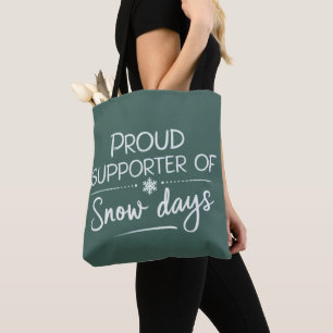 Kerstmis voor leerkrachten Trots supporter van sne Tote Bag