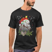Kerstmis voor mannen kinder kerstman t-shirt (Voorkant)