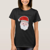 Kerstmis voor meisjes en jongens die de sequin-ker t-shirt (Voorkant)