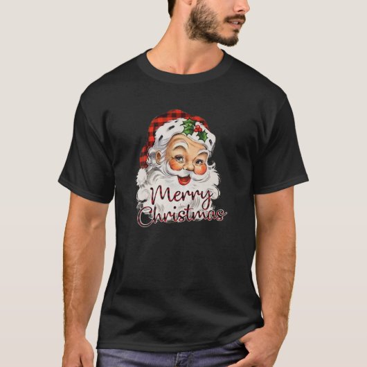 Kerstmis voor meisjes en jongens die de sequin-ker t-shirt (Voorkant)