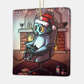  kerstmis voor VR en games Keramisch Ornament (Links)