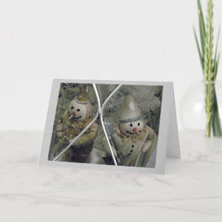 Kerstmis voorbij feestdagen kaart