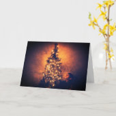 KERSTMIS VOUD KAART (Gele Bloem)