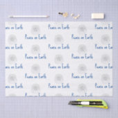 Kerstmis Vrede op Aarde Strand Zand Dollar Patter Tissuepapier (Craft)