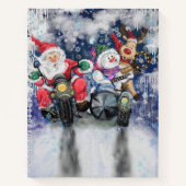 Kerstmis Vrienden Notitieboek (Voorkant)