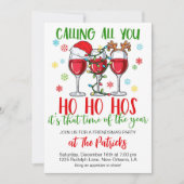 Kerstmis Vriendsmas Party Kaart (Voorkant)