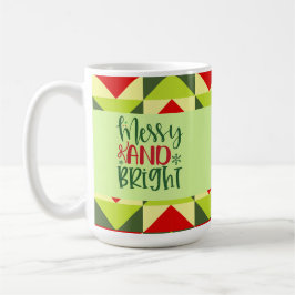 Kerstmis vrolijk en fel koffiemok
