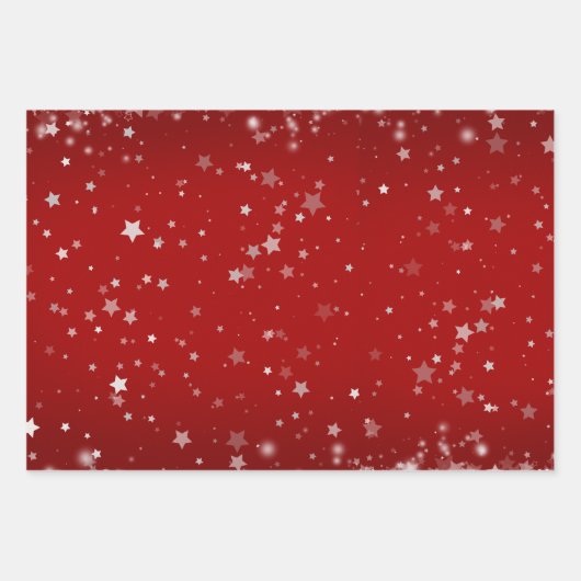 Kerstmis vrolijk en helder inpakpapier vel (Voorkant)