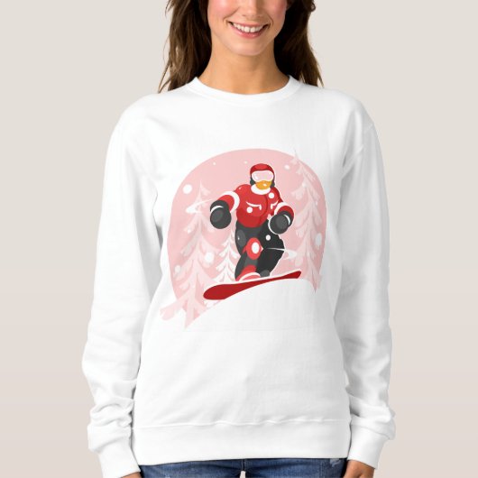 Kerstmis Vrolijk Kerstmis Sweatshirt (Voorkant)