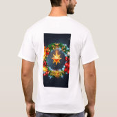 **Kerstmis Vuur & Ijs** T-shirt (Achterkant)