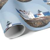 Kerstmis vuurtoren voor de Noordzee Cadeaupapier (Rol Hoek)