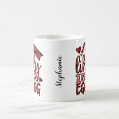 Kerstmis Waarschijnlijkste Om Eierpunch Te Drogen  Koffiemok (Center)