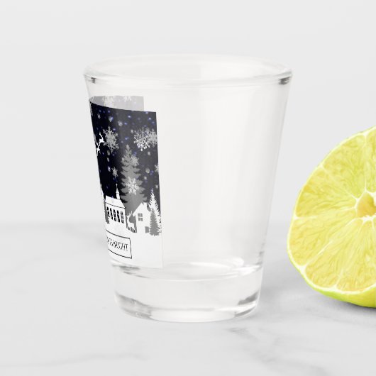 Kerstmis, warm glas (Rechts)