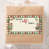 Kerstmis Wat is je Elf Game Label (Insitu)