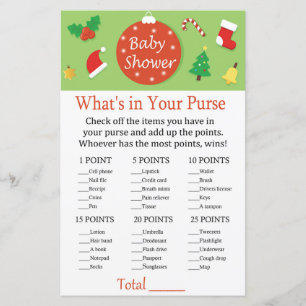 Kerstmis Wat zit er in je handtas?