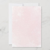 Kerstmis Wat zit er in je tas Baby shower spel Kaart (Achterkant)