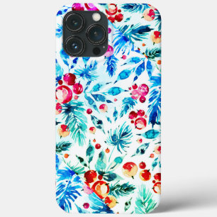Kerstmis Watercolor Design Case-Mate iPhone Hoesje