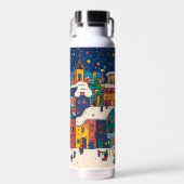 Kerstmis Waterfles (Voorkant)