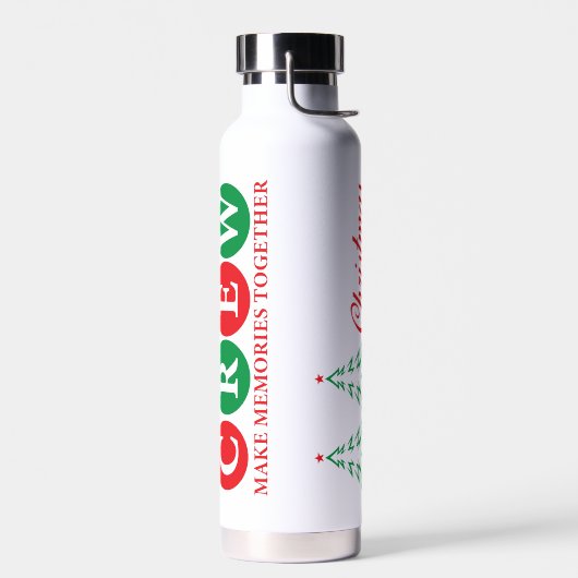 Kerstmis Waterfles (Links)