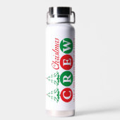 Kerstmis Waterfles (Achterkant)