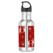 Kerstmis Waterfles (Achterkant)