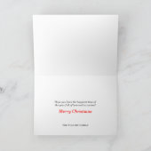 Kerstmis Waterverf Berries en Greenery Wreath Feestdagen Kaart (Binnen)