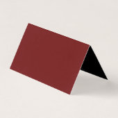 Kerstmis Waterverf Pinecones Wedding Seating No. Kaart (Achterkant)