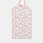 Kerstmis Waterverf Snoepriet Persoonlijk Cadeaulabel (Achterkant)