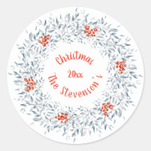 Kerstmis Waterverf. Typografie Rode Feestdagen