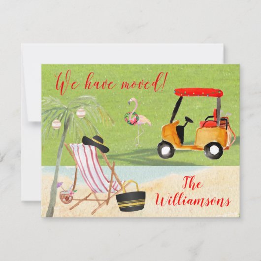 Kerstmis, we hebben de overstap van de Ocean Beach Aankondiging (Voorkant)