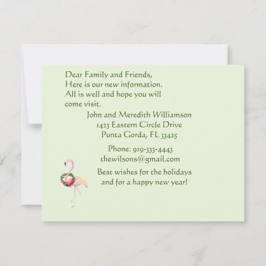 Kerstmis, we hebben de overstap van de Ocean Beach Aankondiging (Achterkant)