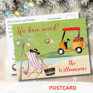 Kerstmis, we hebben de overstap van de Ocean Beach Aankondigingskaart