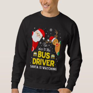 Kerstmis wees aardig voor de buschauffeur Sinterkl Trui