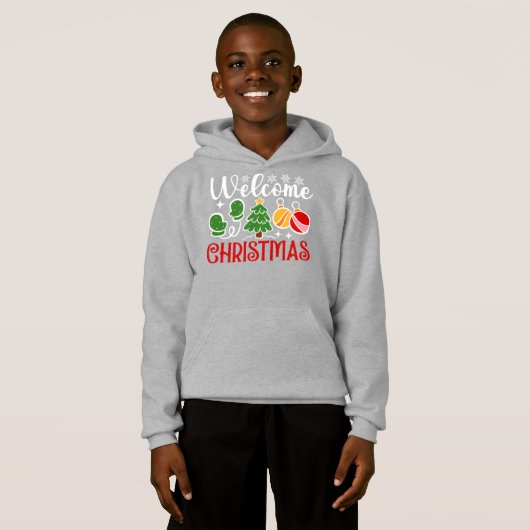 Kerstmis welkom (Voorkant volledig)