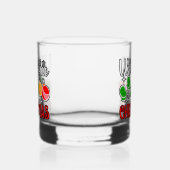 Kerstmis welkom-23758 whisky glas (Rechts)