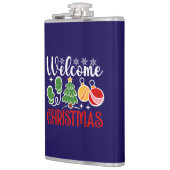 Kerstmis Welkom-63758 Heupfles (Links)