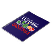 Kerstmis Welkom-63758 Notitieboek (Linkerzijde)