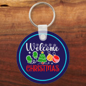 Kerstmis Welkom-63758 Sleutelhanger (Voorkant)