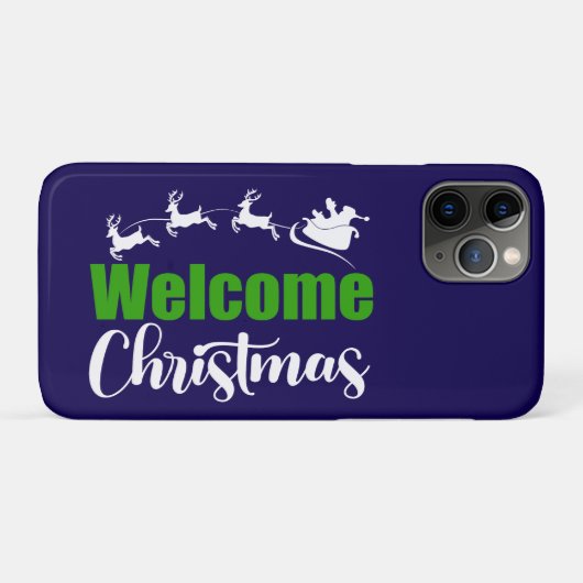 Kerstmis welkom-85101 Case-Mate iPhone case (Achterkant (horizontaal))